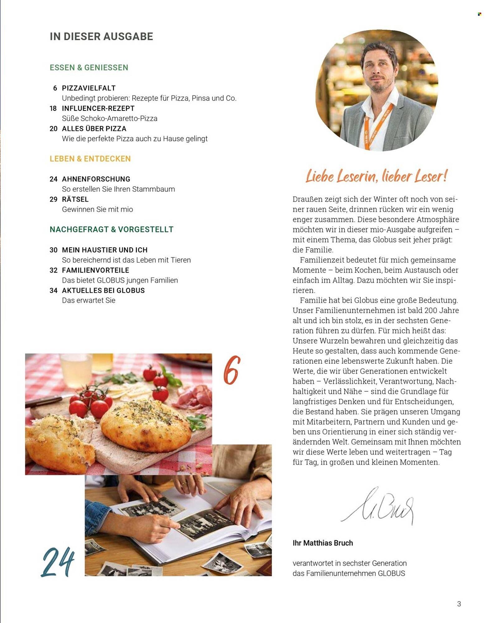 Globus Magazin – Seite 3