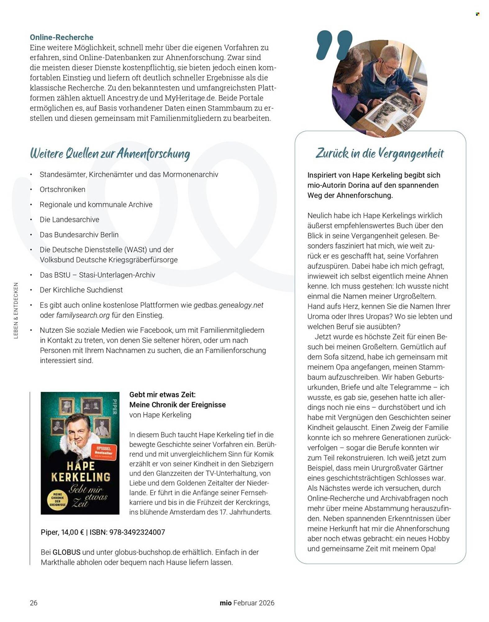 Globus Magazin – Seite 26