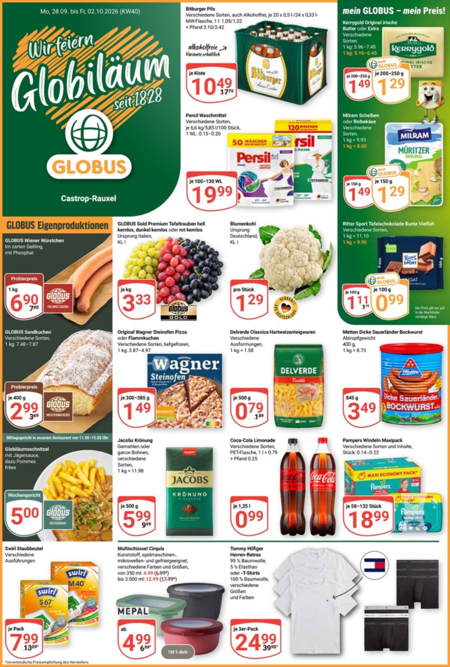 GLOBUS Prospekt – Seite 1
