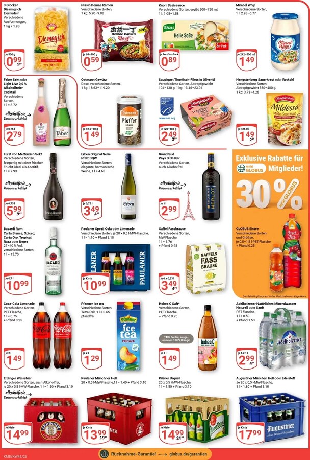 GLOBUS Prospekt ab 28.09.2026 – Seite 6