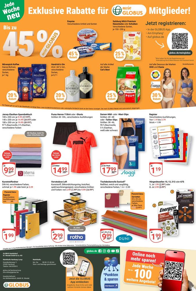 GLOBUS Prospekt – Seite 21