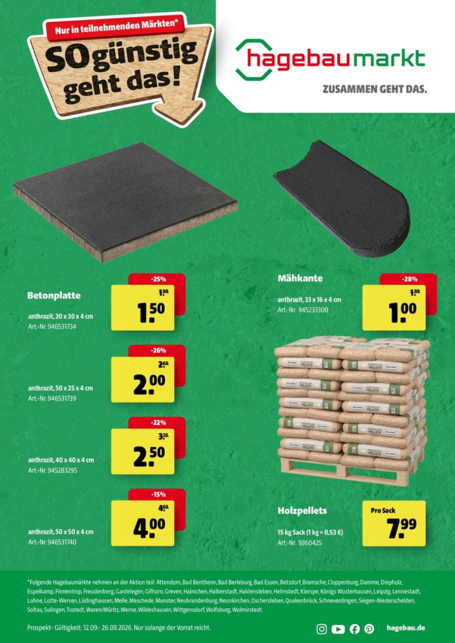 Hagebaumarkt Prospekt – Seite 2