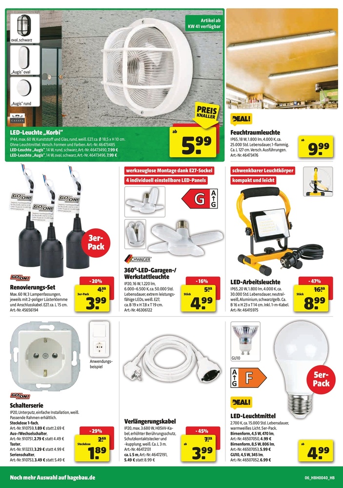 Hagebaumarkt Prospekt – Seite 7