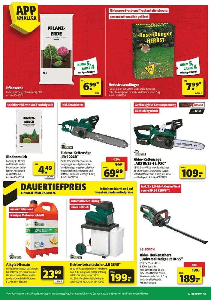 Hagebaumarkt Prospekt – Seite 13