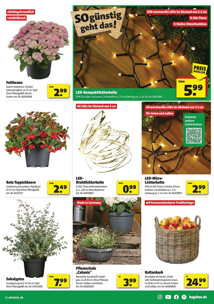 Hagebaumarkt Prospekt – Seite 16