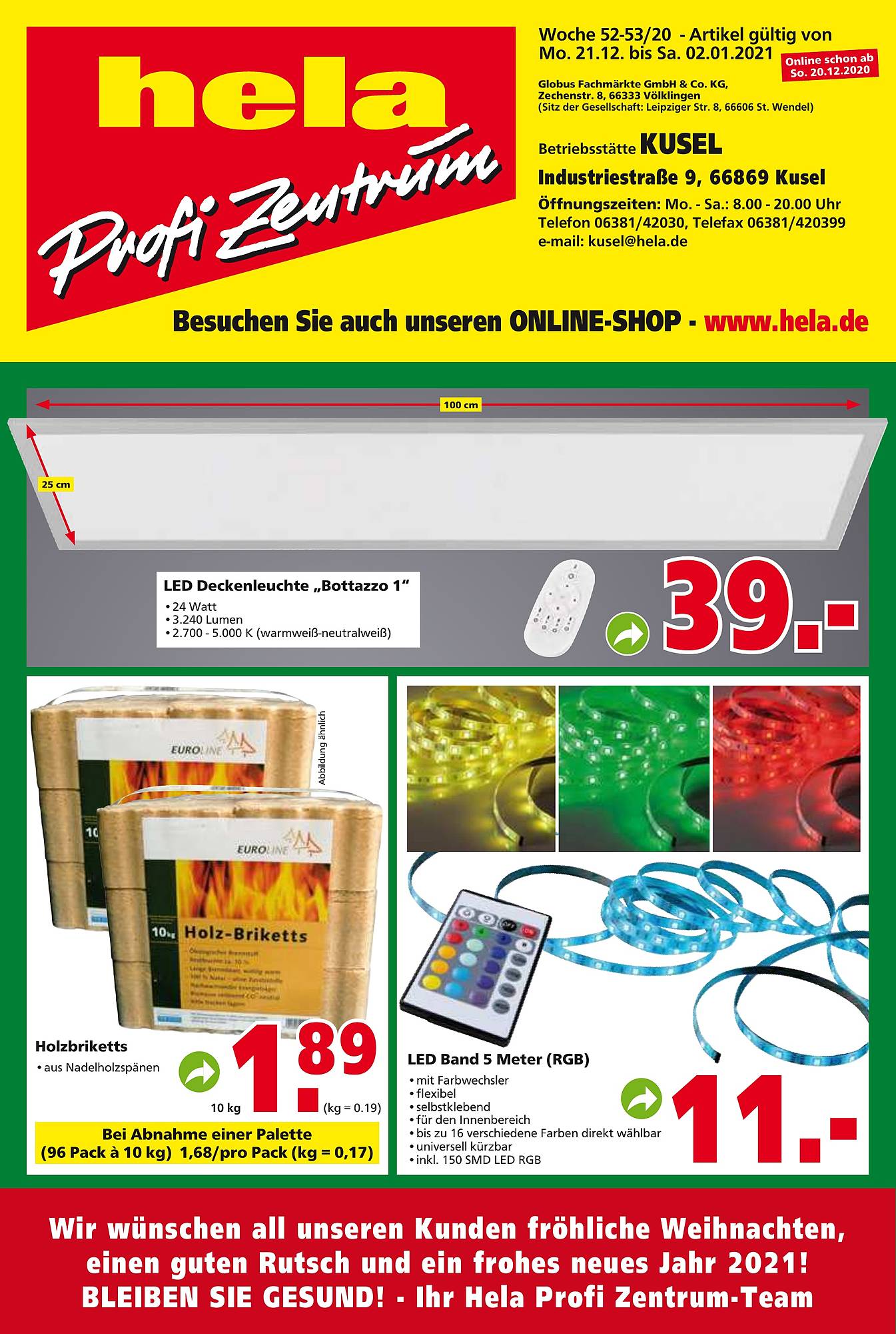 Hela Prospekt – Seite 1