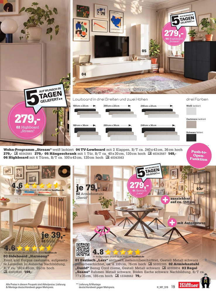 Höffner Prospekt – Seite 19