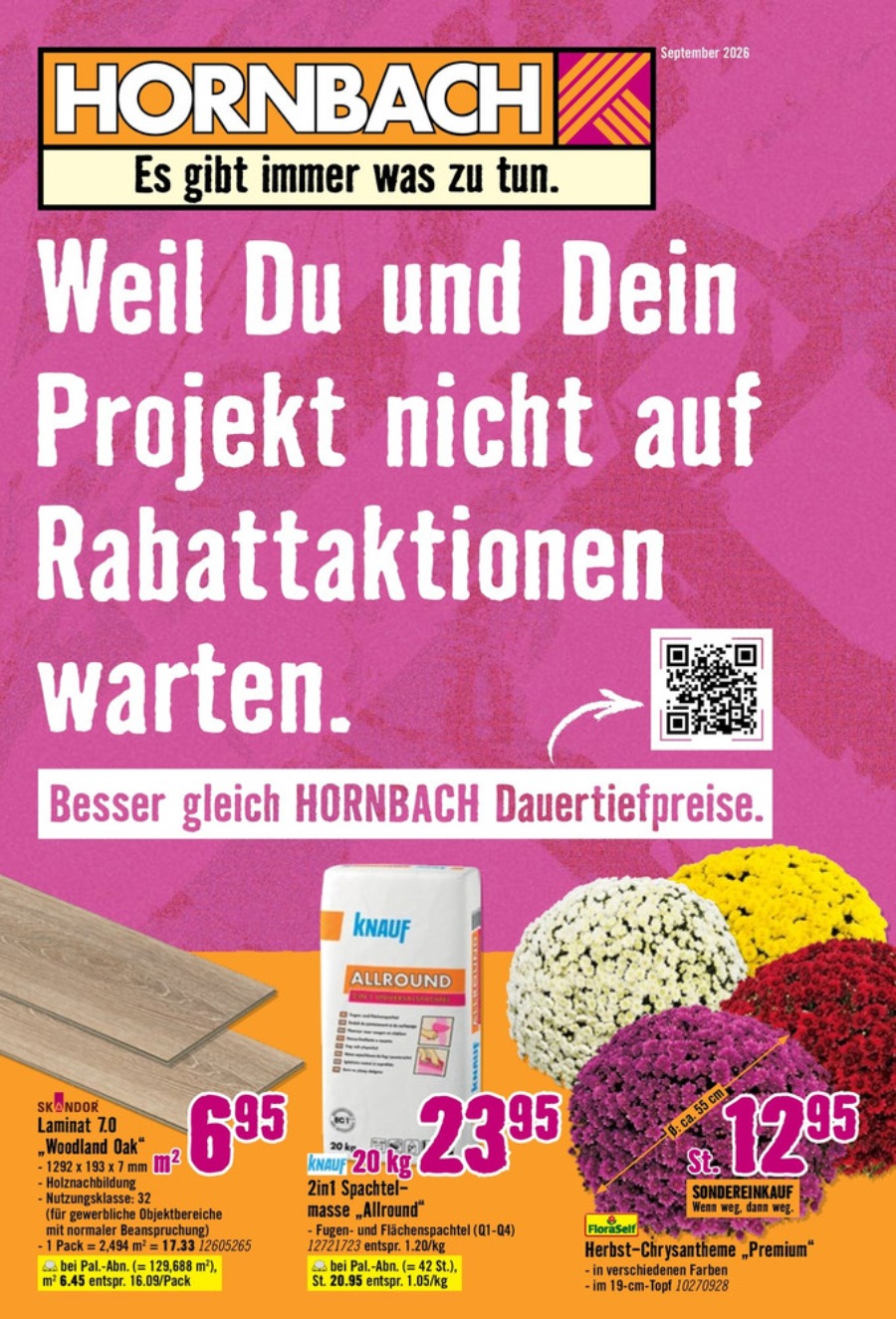 Hornbach Prospekt – Seite 1