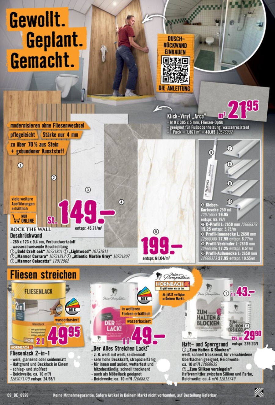 Hornbach Prospekt – Seite 9