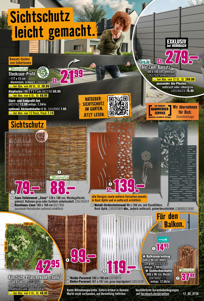 Hornbach Prospekt – Seite 12