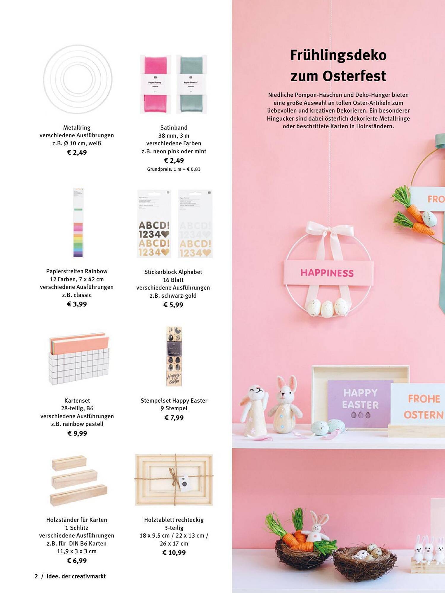 Idee Creativmarkt Prospekt – Seite 2