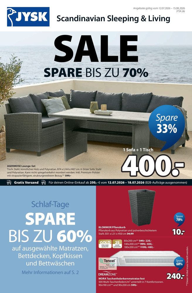 JYSK Prospekt – Vorschaubild
