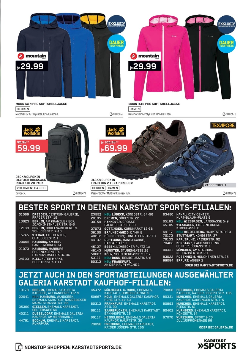 Karstadt Sports Prospekt – Seite 11