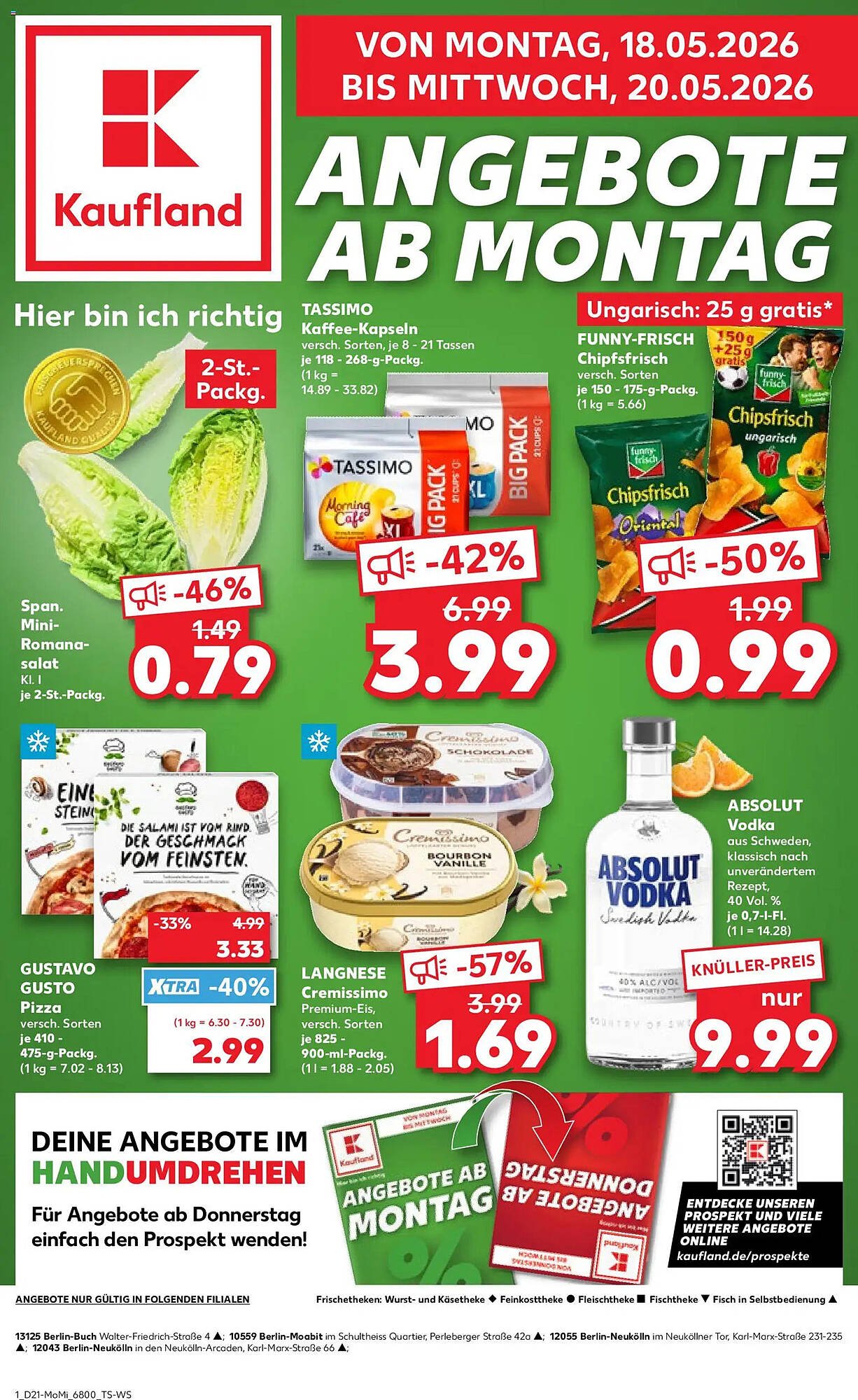 Kaufland Prospekt Cover – Kaufland ab Montag