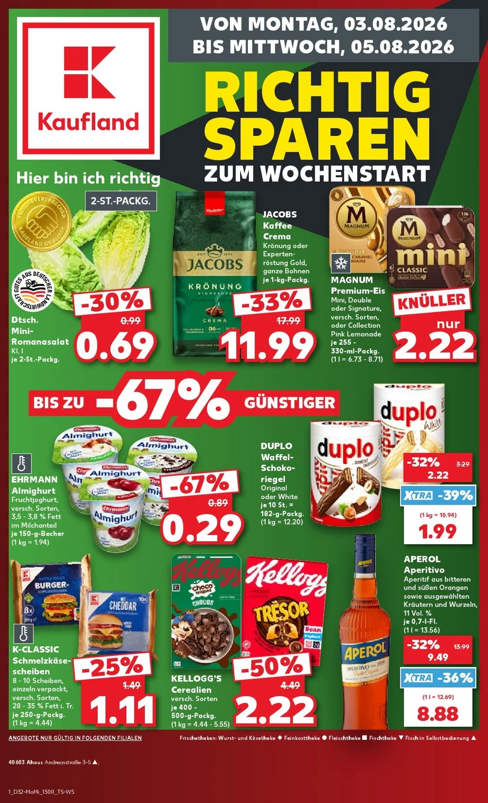 Kaufland ab Montag – Vorschaubild