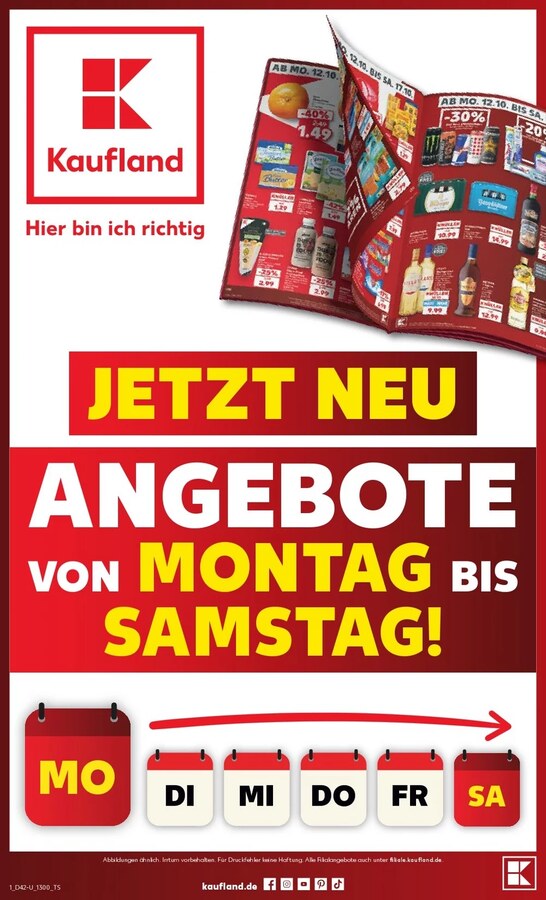Kaufland ab Montag – Seite 1