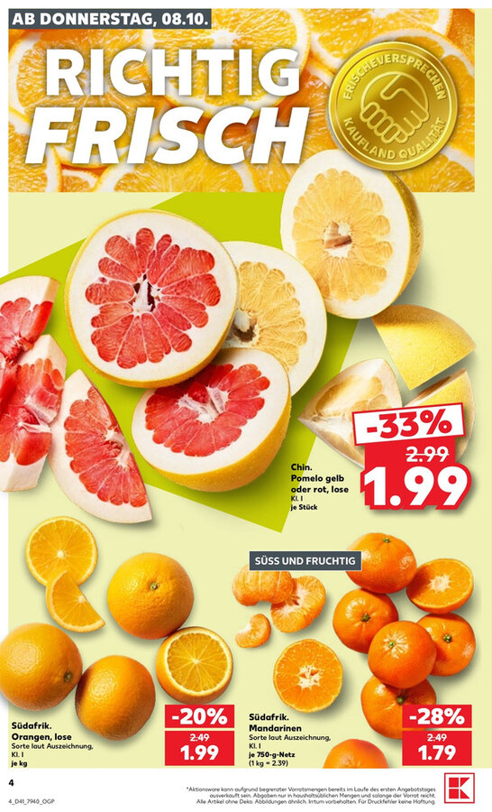 Kaufland Prospekt ab 08.10.2026 – Seite 4
