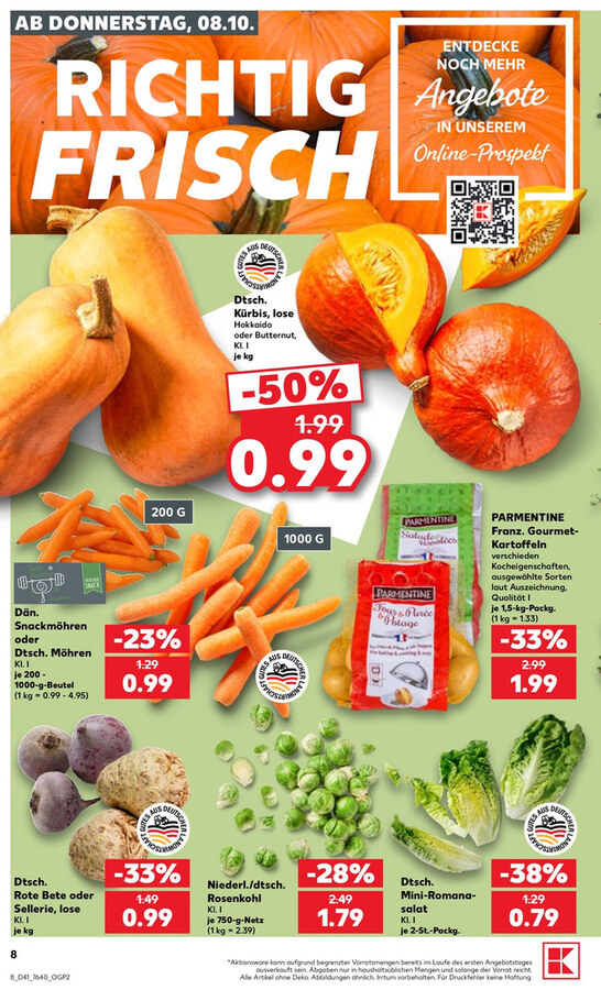 Kaufland Prospekt ab 08.10.2026 – Seite 8