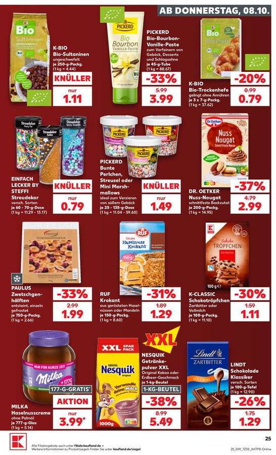 Kaufland Prospekt ab 08.10.2026 – Seite 25