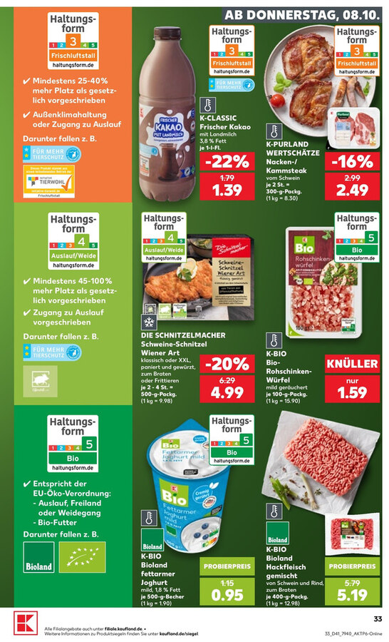 Kaufland Prospekt ab 08.10.2026 – Seite 33