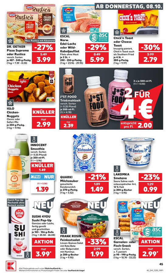 Kaufland Prospekt ab 08.10.2026 – Seite 45