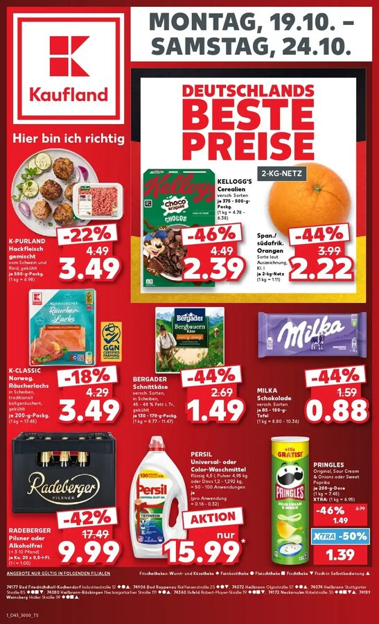 Kaufland Prospekt – Seite 1