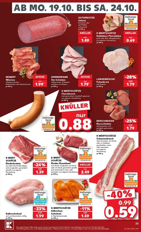 Kaufland Prospekt ab 19.10.2026 – Seite 23