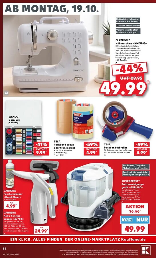 Kaufland Prospekt ab 19.10.2026 – Seite 36