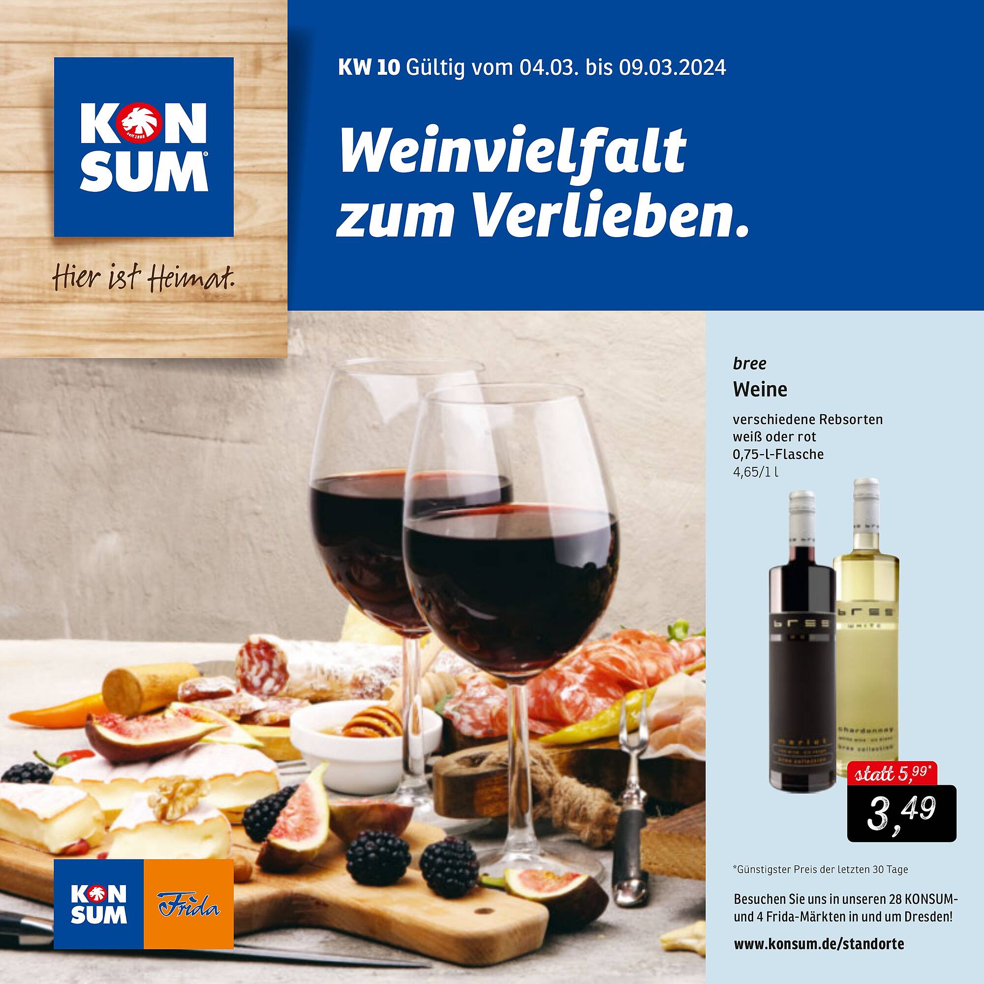Konsum Prospekt – Seite 1