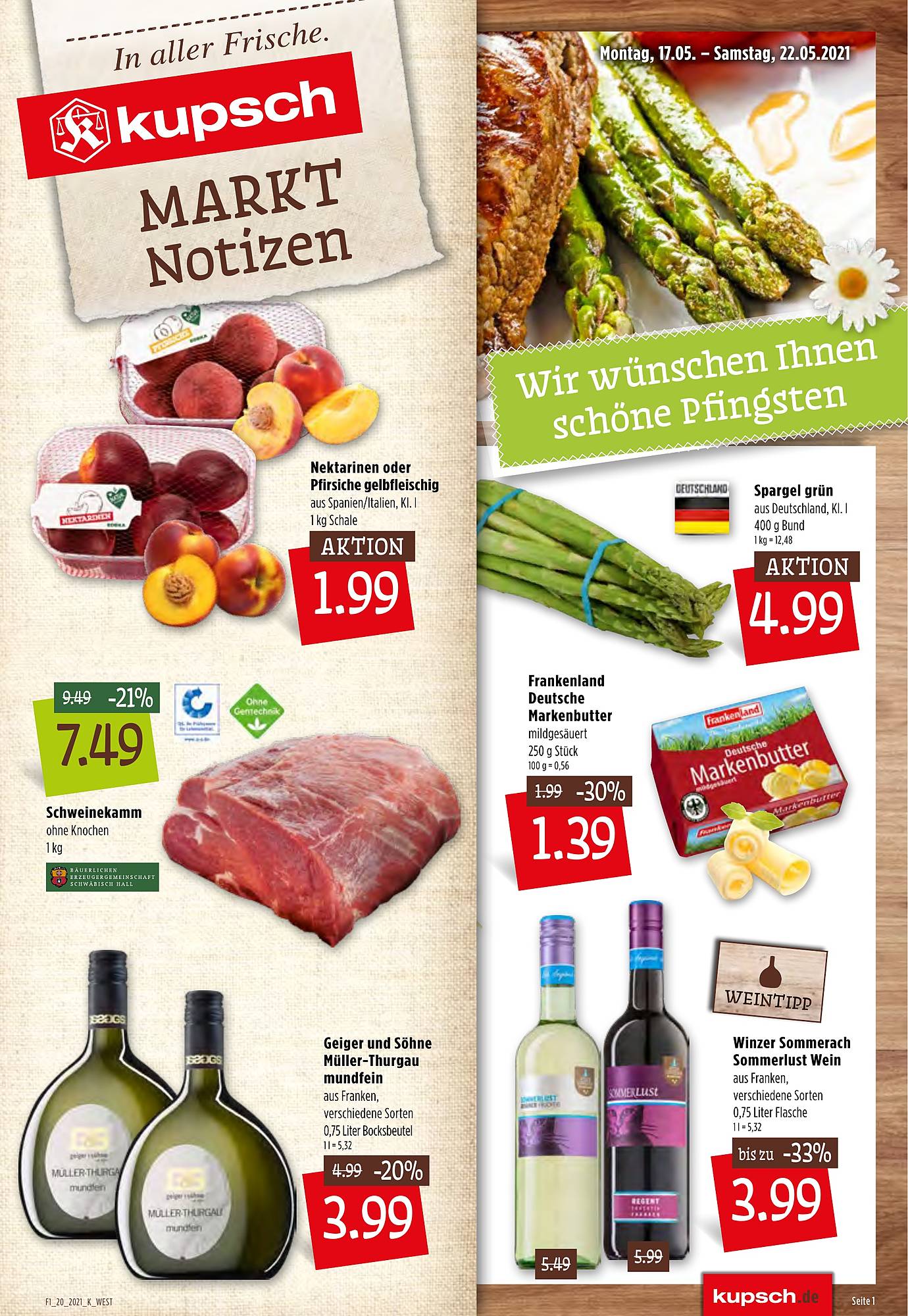 Kupsch Prospekt – Seite 1