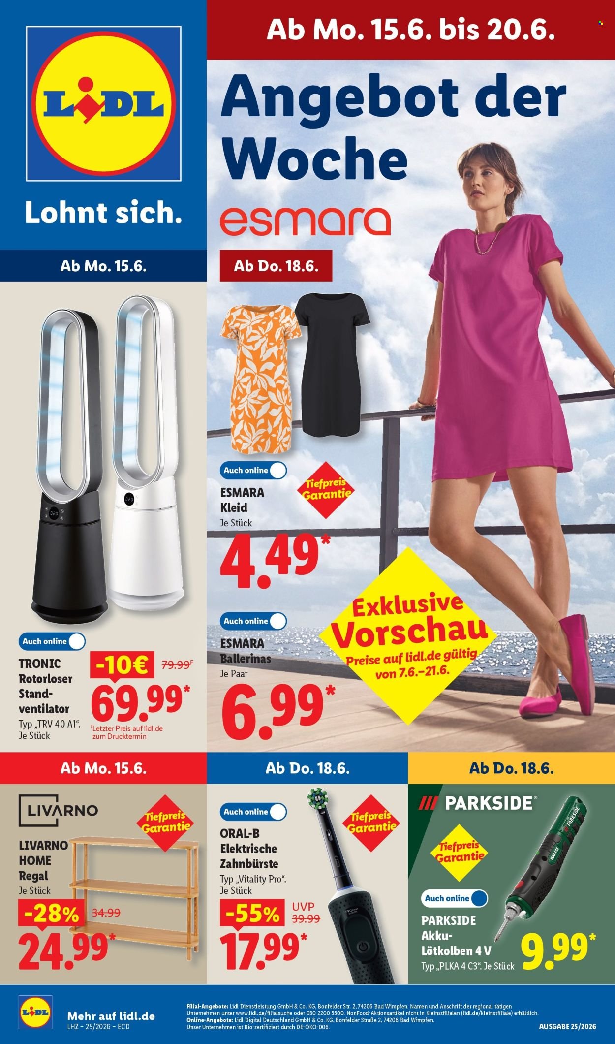 Lidl Aktionsprospekt – Seite 1