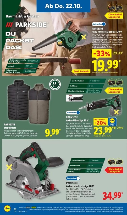Lidl Non-Food Prospekt ab 19.10.2026 – Seite 7
