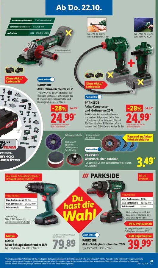 Lidl Non-Food Prospekt ab 19.10.2026 – Seite 28