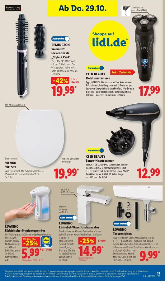 Lidl Non-Food Prospekt ab 26.10.2026 – Seite 25