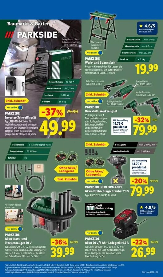 Lidl Prospekt ab 26.10.2026 – Seite 43