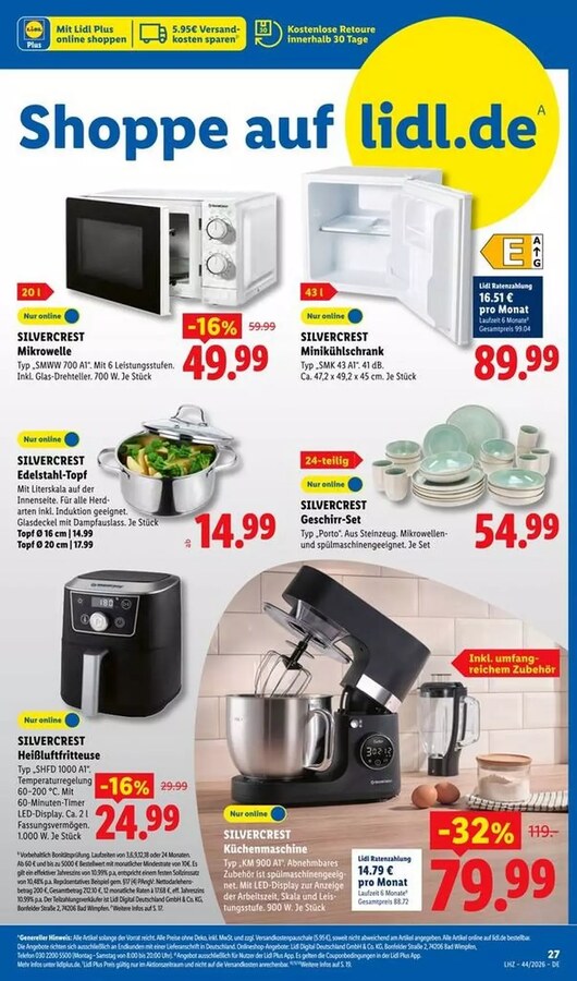 Lidl Prospekt ab 26.10.2026 – Seite 47