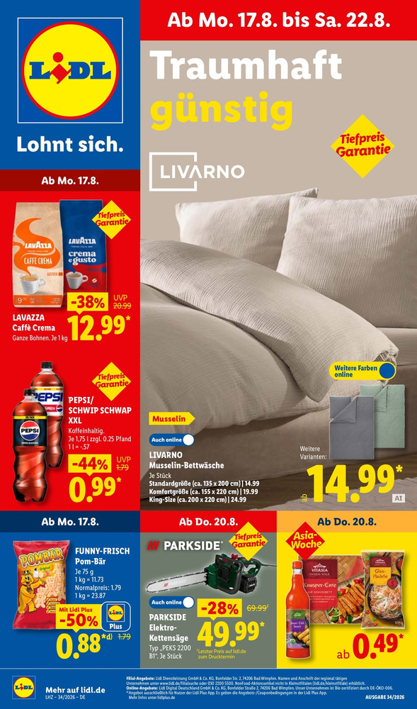 Lidl Prospekt – Vorschaubild