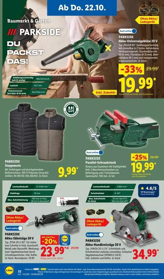 Lidl Prospekt ab 19.10.2026 – Seite 46