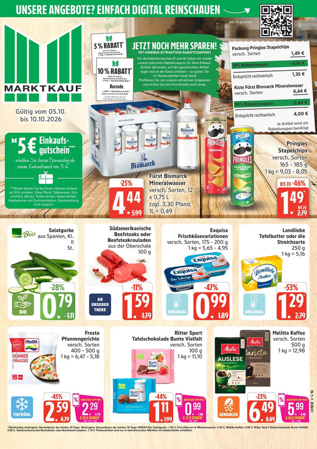 Marktkauf Prospekt – Seite 1