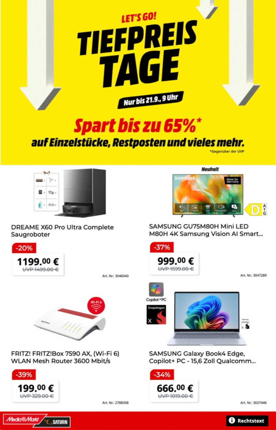 Media Markt Prospekt – Seite 1