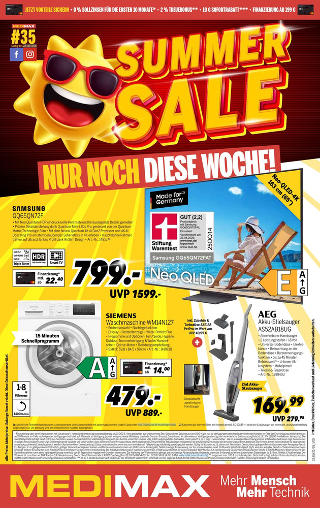 MEDIMAX Prospekt – Vorschaubild