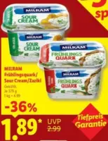 Milram Frühlingsquark / Sour Cream / Zaziki – Lidl