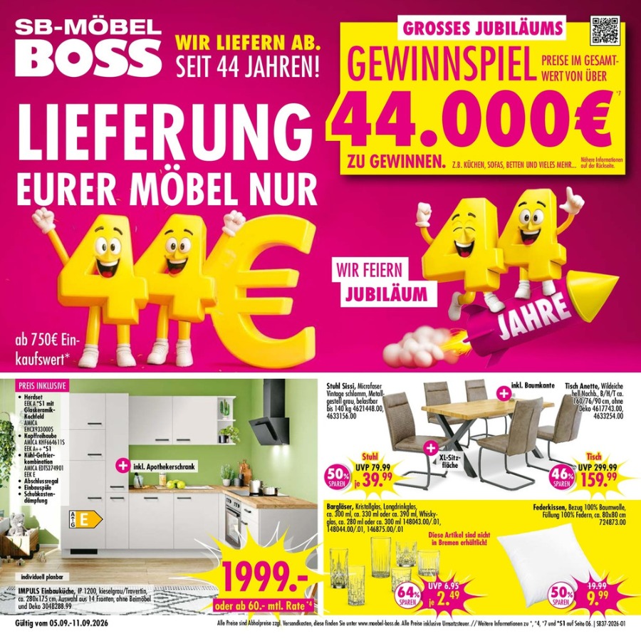 Möbel Boss Prospekt – Vorschaubild