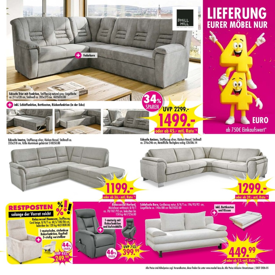 Möbel Boss Prospekt – Seite 5