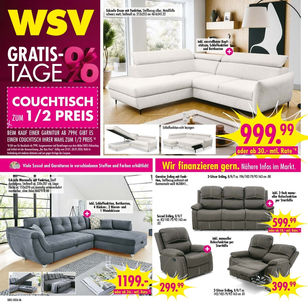 SB-Möbel Boss Prospekt – Seite 6
