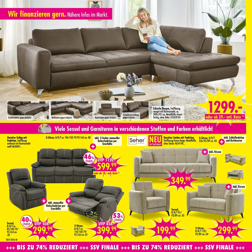 Möbel Boss Prospekt – Seite 6
