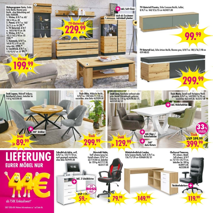 Möbel Boss Prospekt – Seite 8