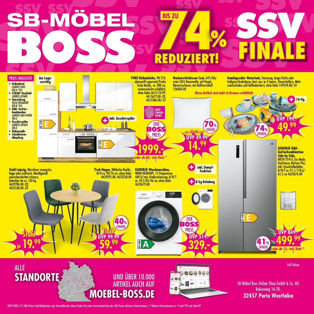 Möbel Boss Prospekt – Seite 12
