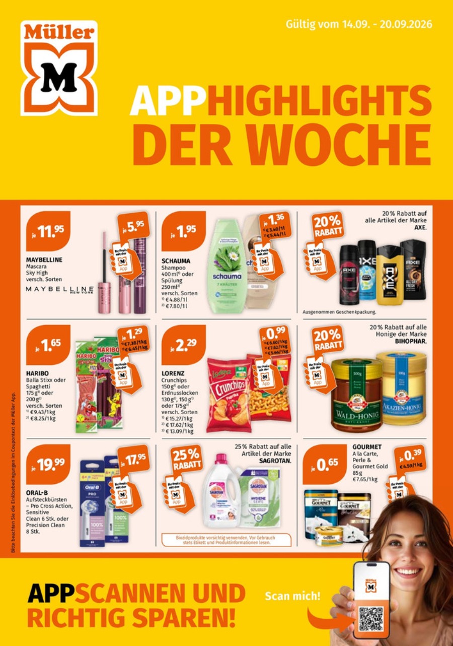 Müller App Prospekt – Vorschaubild