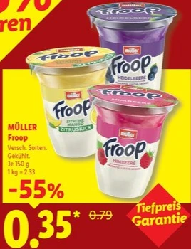 Müller Froop Angebot bei Lidl